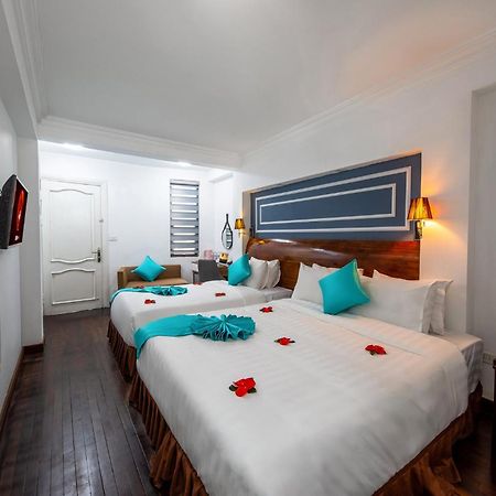 Hanoi Sister Min Hotel & Spa Bagian luar foto