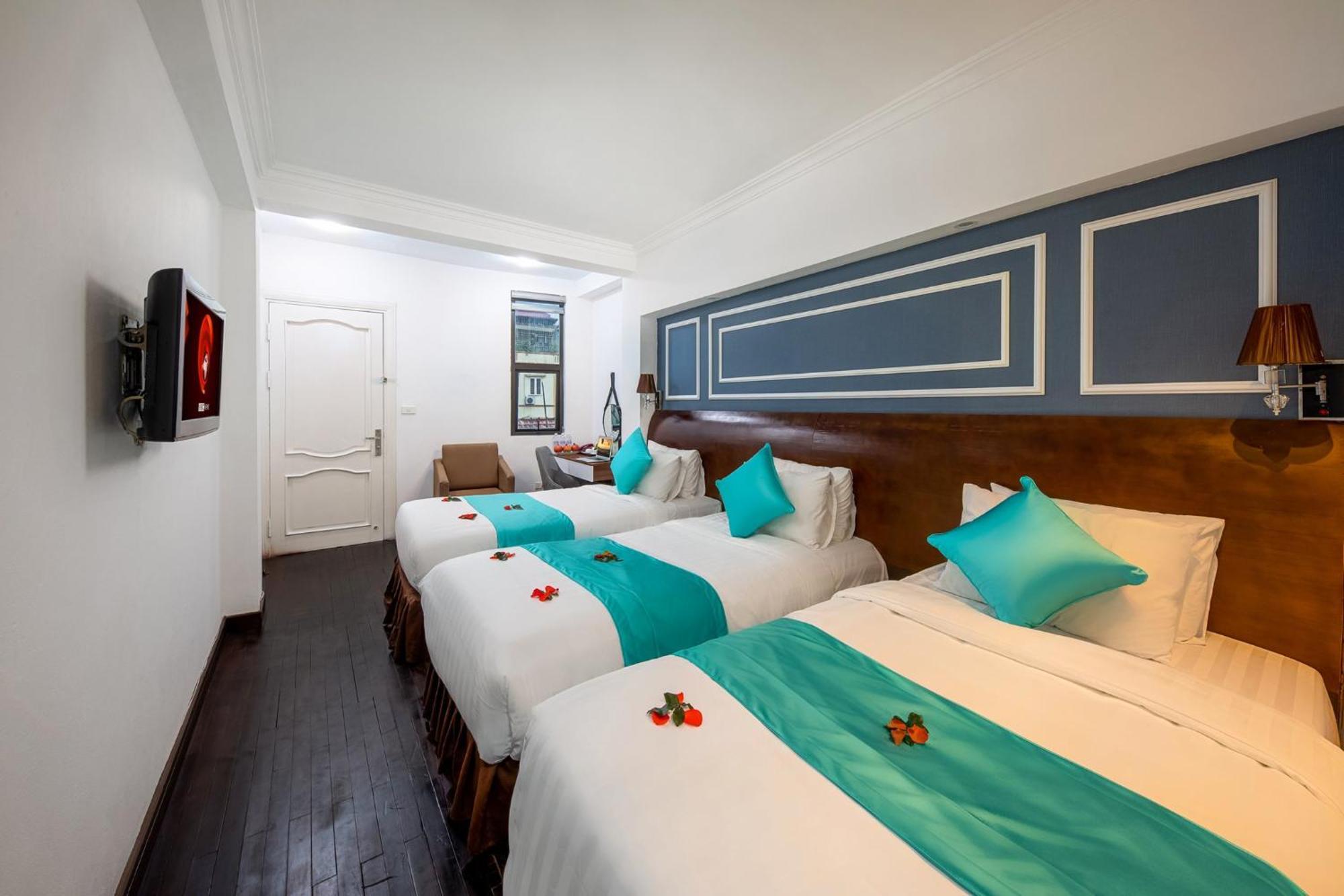 Hanoi Sister Min Hotel & Spa Bagian luar foto