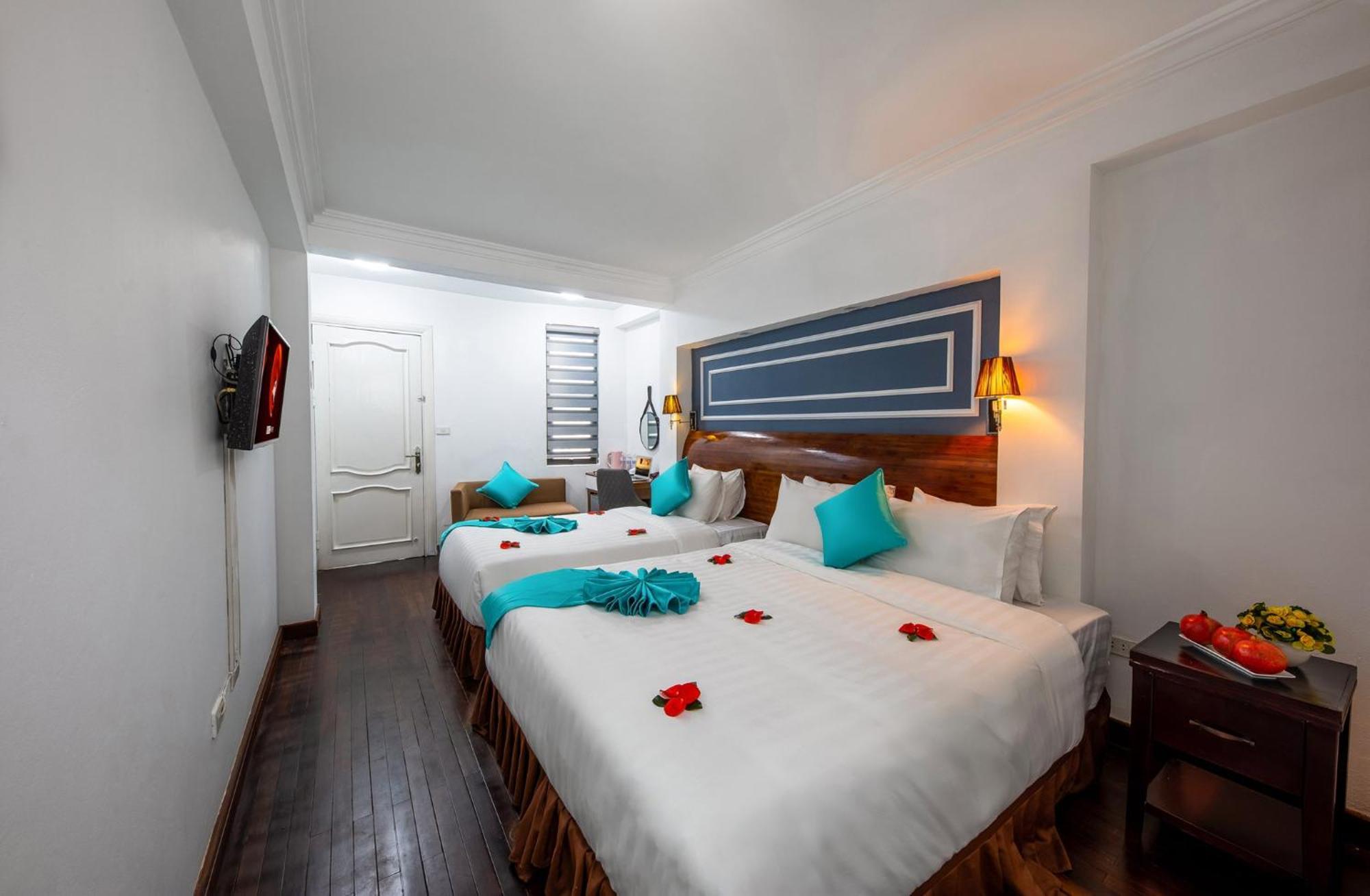 Hanoi Sister Min Hotel & Spa Bagian luar foto
