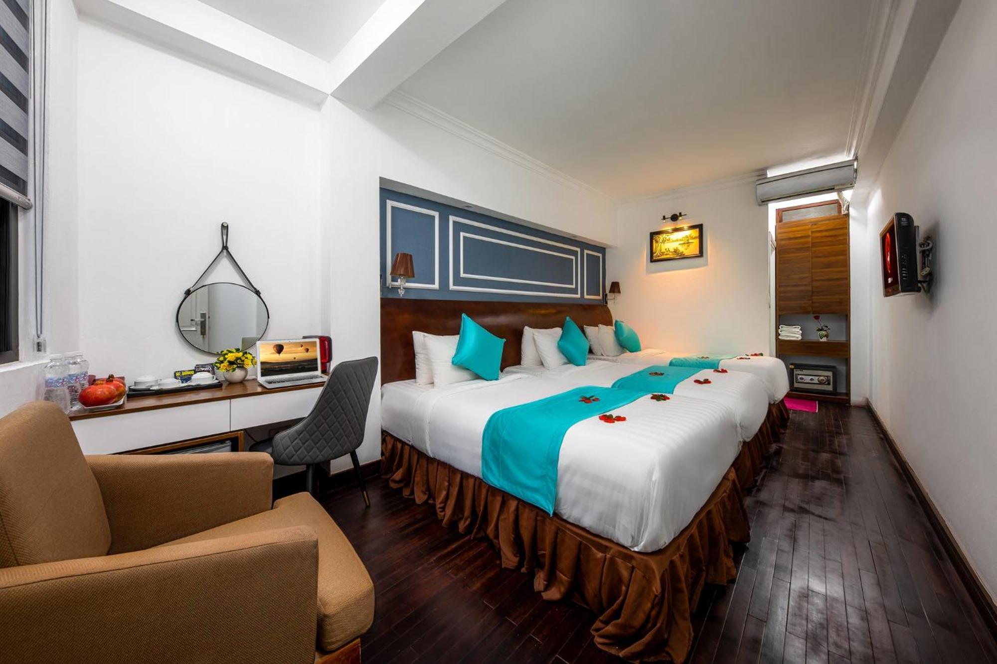 Hanoi Sister Min Hotel & Spa Bagian luar foto